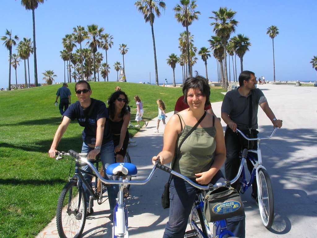 Venice Beach Los Angeles Stati Uniti bicicletta