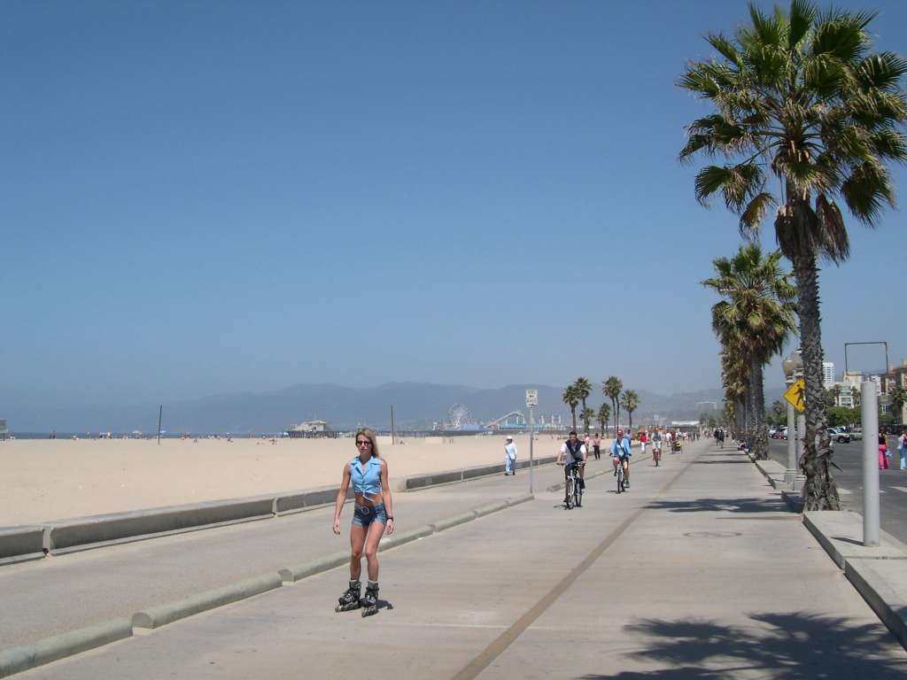 Venice Beach Los Angeles Stati Uniti skating