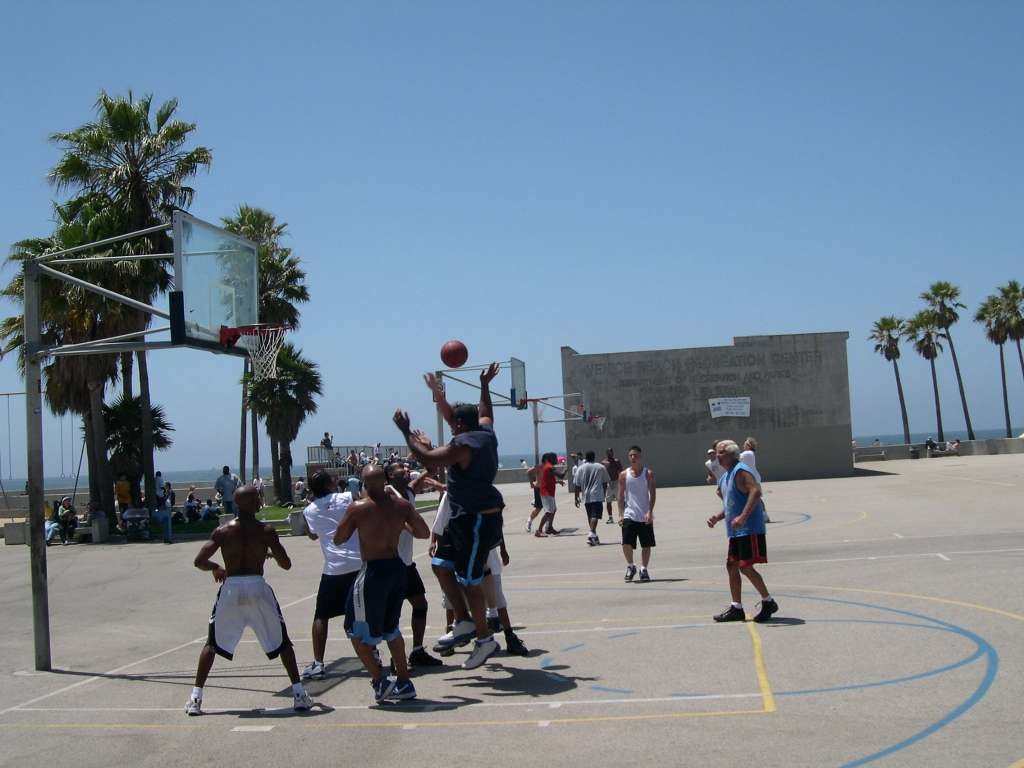 Venice Beach Los Angeles Stati Uniti basket