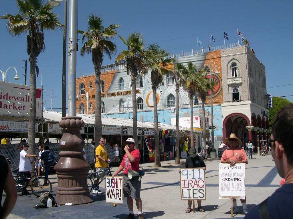 Venice Beach Los Angeles Stati Uniti proteste