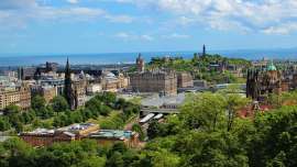 Edimburgo Scozia panorama