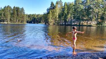 Giorno 14: Bagno sul lago Saimaa e le rapide Imatrankoski ad Imatra